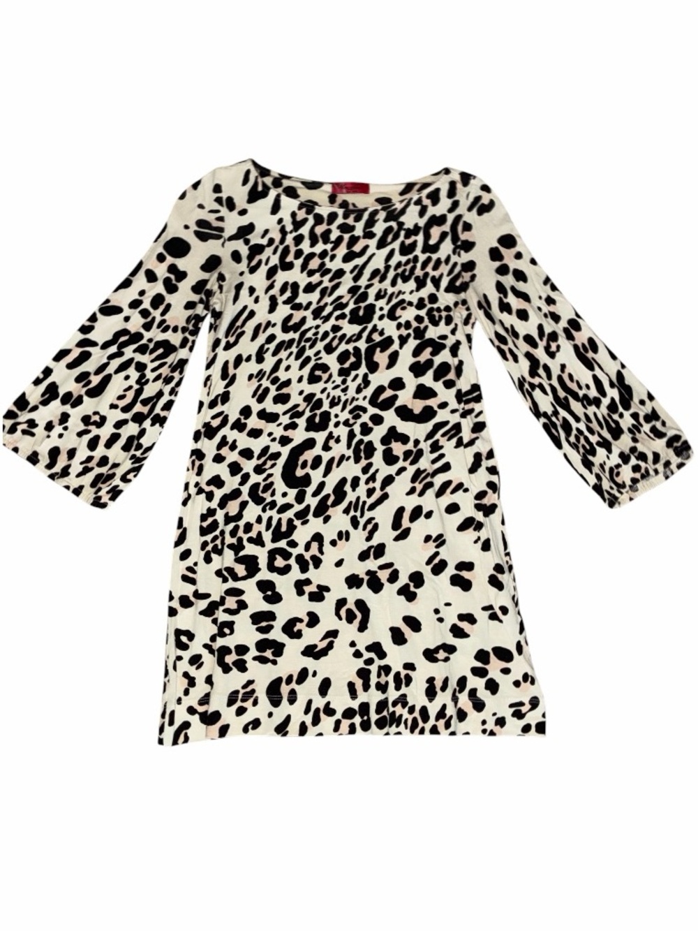 Leopard Print Dress or Tunic Small Great ConditionY2K Festive